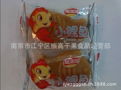 福派园小鲤鱼蛋糕 6斤装休闲西点的美味之选